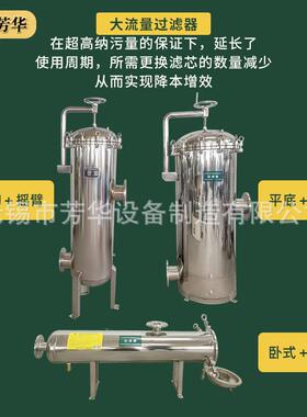 厂家电LTC售新能源行业滤大流量精密过滤器锂池浆料芯式过器