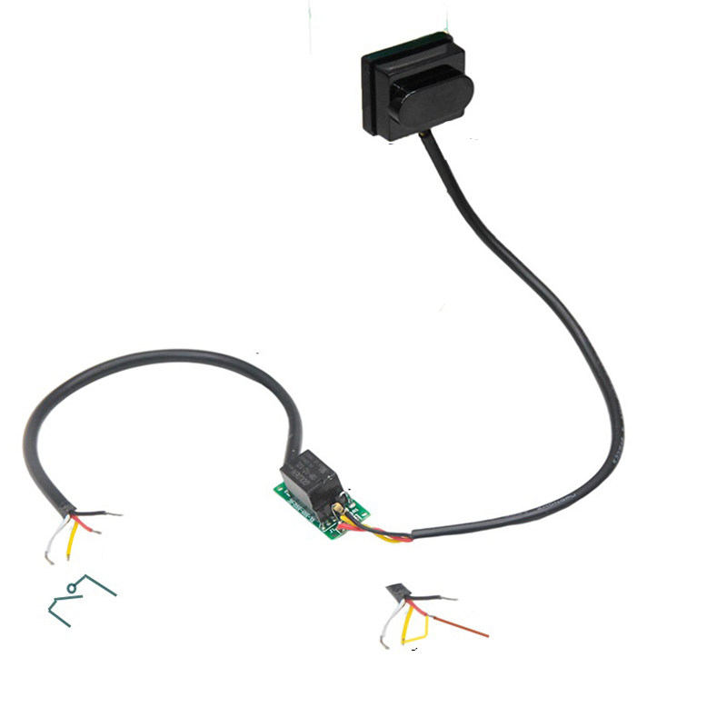 正品接近开关继电器常开关量 1米近距离人体存在传感器12v光电感