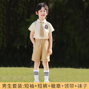 正品六一儿童合唱演服男童学风班服女童蓬蓬裙服幼儿园毕出业表演