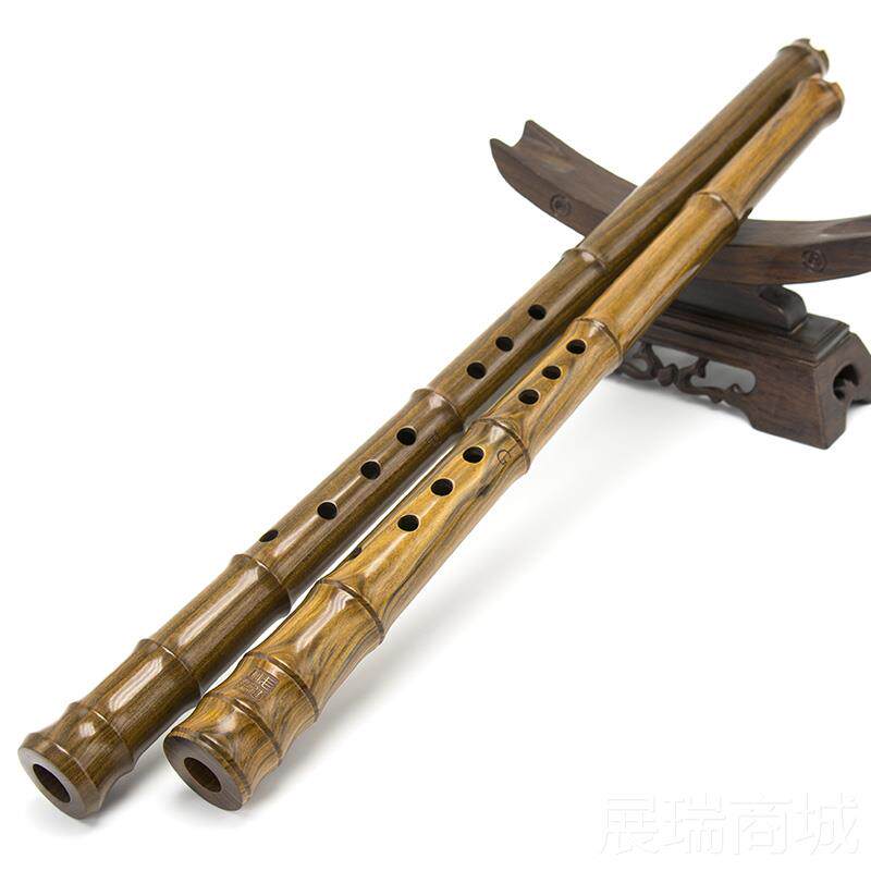 高档南箫业乐器木专演奏戈建明精制黄檀8孔G木FE调UV口红制防裂箫