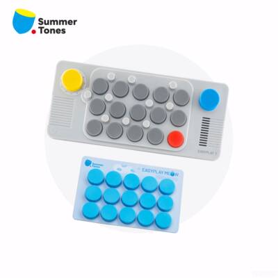 高档EASYPLAY遇钢口袋音乐盘便携式成年儿童键玩光具电子琴midi琴