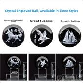 饰 定制标志数字日历装 高创意礼品 高档家采购产品水晶笔筒端