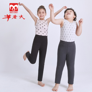 男WKA301 男宝宝棉裤 WKA302 羊毛蚕丝棉裤 羊老大植物染儿童保暖裤