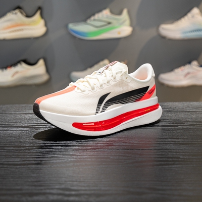 李宁男子竞速训练跑鞋减震