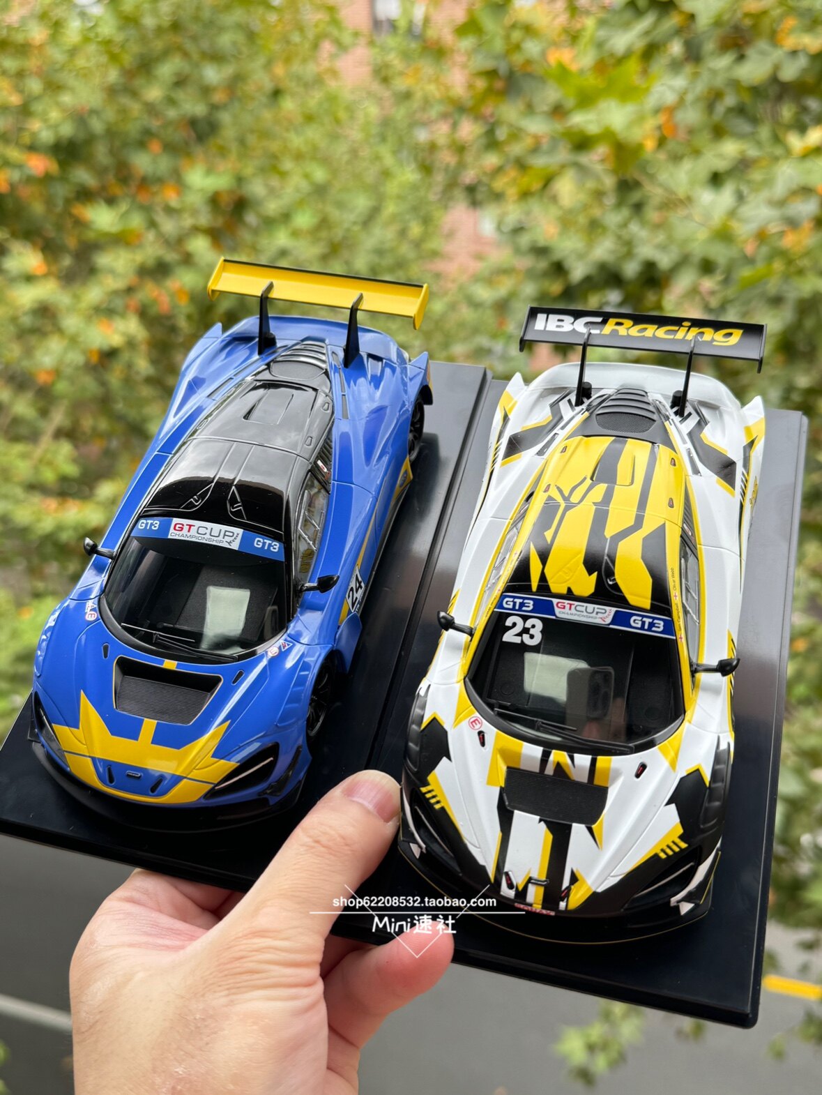 GL racing 1/28 MiniZ 车壳 迈凯轮720S GT3 【Mini速社】