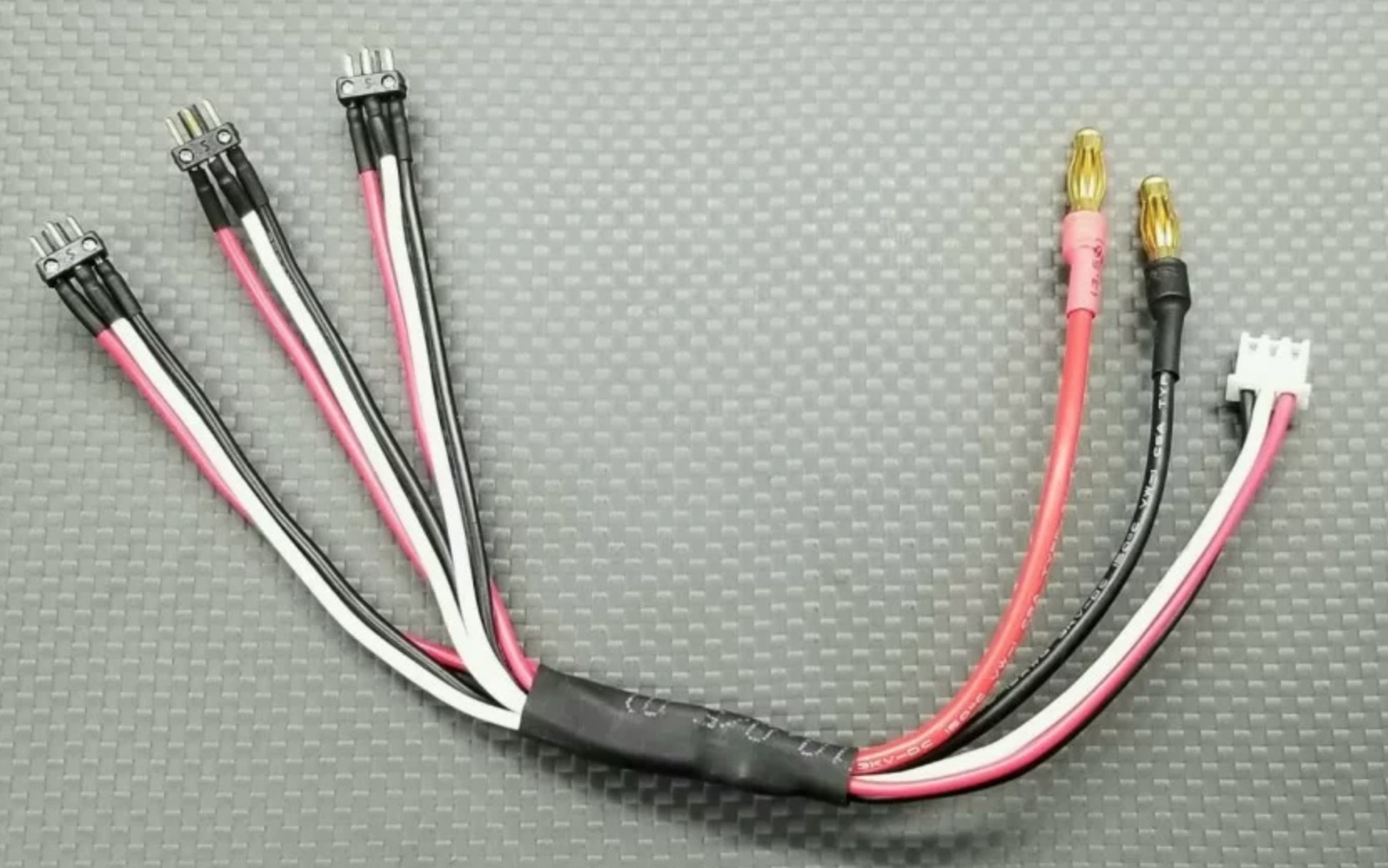 GL racing 出品 GL 插头专用充电线 1拖3 PT0006【Mini速社】