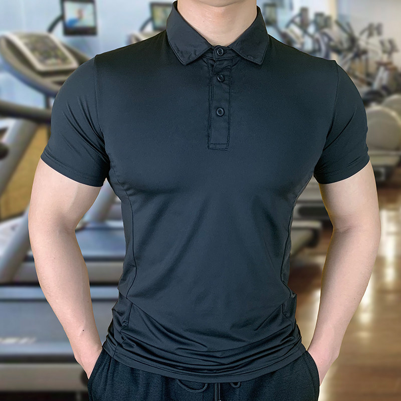 运动翻领polo衫男女紧身弹力吸汗透气速干短袖健身私人教练服定制,运动服/休闲服装,运动POLO衫,淘宝优惠券,粉丝福利购,淘宝优惠卷
