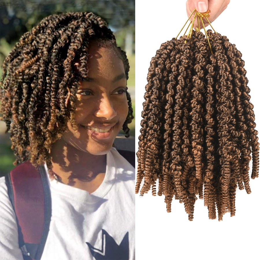 8Inch Passion Twist Synthetic Crochet Braids Hair脏辫钩针发