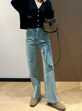 G2996 超显腿直！IC土壤系列 意大利进口牛仔棉弹牛仔裤