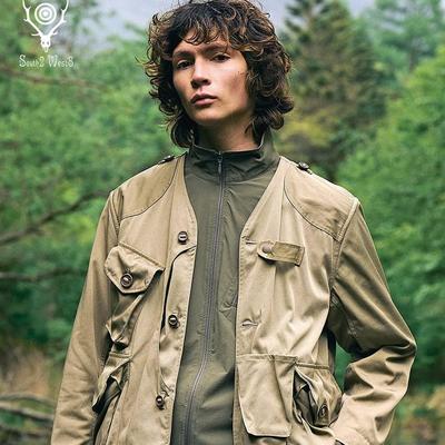 日本钓鱼夹克户外休闲衣