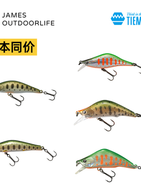 日本TIEMCO米诺路亚饵远投沉水淡水翘嘴鲈白条假饵微物颤沉溪流