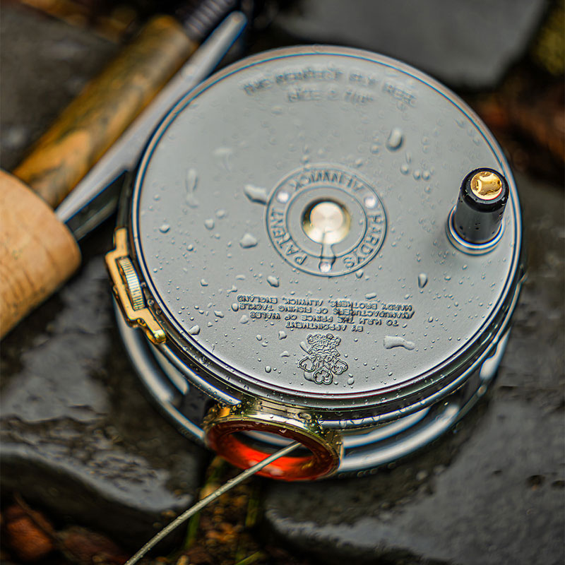 英国进口哈迪HARDY完美Perfect复古飞钓轮1912红玛瑙3/4/5号渔轮