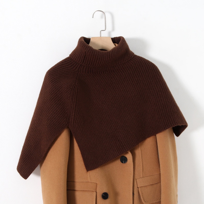 针织披肩围脖高级女冬季