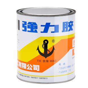 铁锚801胶水强力粘接金属塑料木材橡胶皮革地毯氯丁胶粘剂860g保温钉专用胶水上海新光化工多用途801胶水