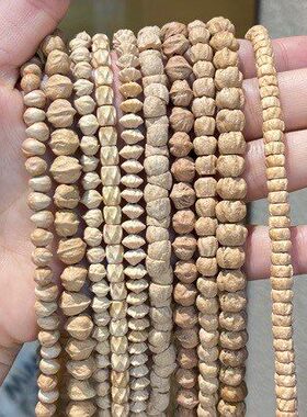 天然多种百香籽红芽横打直切药片大肠无相小金豆DIY手链项链佛珠