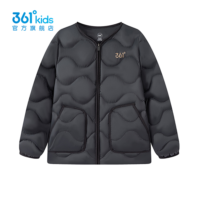 361度商场同款男童轻薄羽绒服