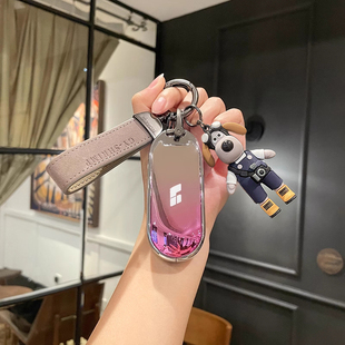 24款 理想L7钥匙套L9汽车用品L6理想one专用MEGA配件L8包壳扣男女