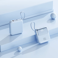 120W超级快充20000毫安充电宝自带线闪充大容量移动电源