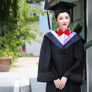 服 大学毕业学士服男女学院风工科本科文科学位服表演服学生校服