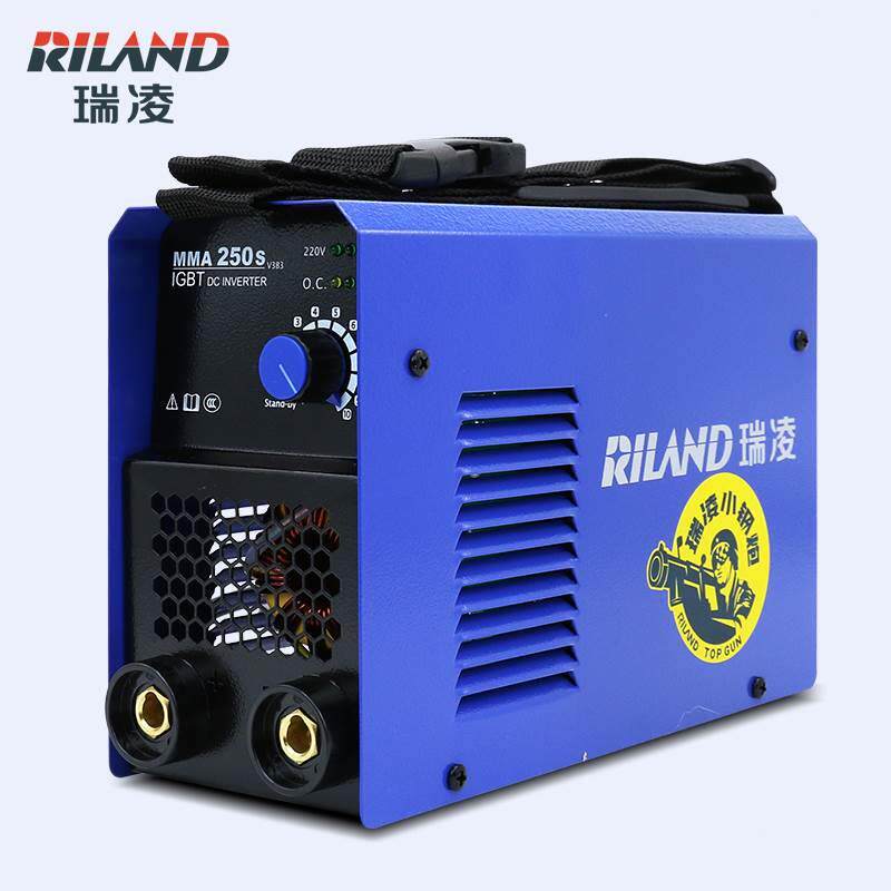 新款瑞凌迷你小型电焊机MMA-200E/251E/250S家用逆变双电压22包邮