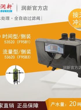 新款阀 侧装20吨净水设备石英砂全自动过滤控制头 53520 包邮