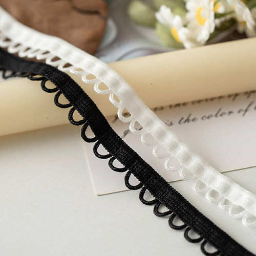 松紧带黑色弹力绳孔服装背部收束