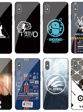 明日方舟玻璃手机壳适用小米14321098sproultracivi3红米K765430OPPOfindx65proreno10pro+987K110xa136