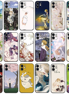 夏目友人帐手机壳适用iPhone1654321proxsmax苹果876plusrvivox90spro+s1765eiqoo11sz8neo一加ACE2prov110t