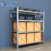 虎勒201不锈钢货架仓储库房储物架工厂展示架车间整理架轻型货架1