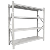 晶立凡仓储货架主架4层2000 2000mm单层承重300kg白色 600