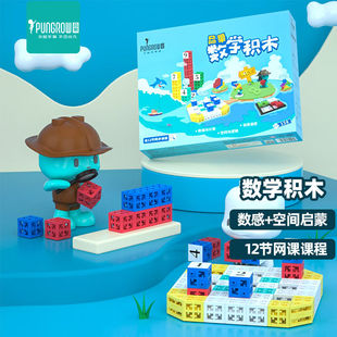 品果数学积木数感运算智力拼装空间思维推理训练桌游游戏儿童小学