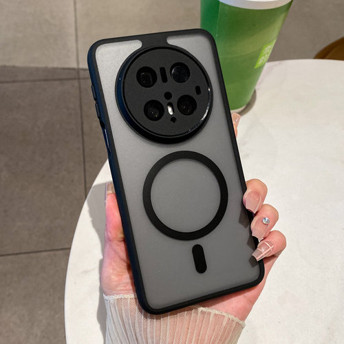 适用华为mate70亚克力简约磁吸壳