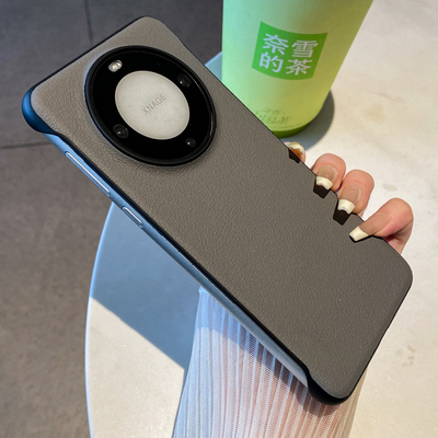 华为mate60仿皮简约无边框