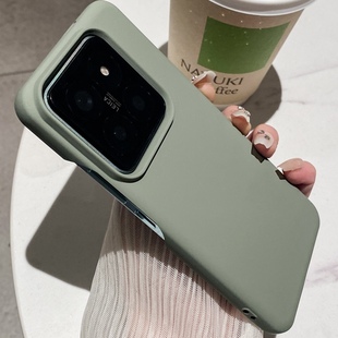 半包xiaomi13男女保护套15pro超薄红米k60简约纯色k50pro不包按键k60pro软 大孔硅胶纯色适用小米14手机壳新款