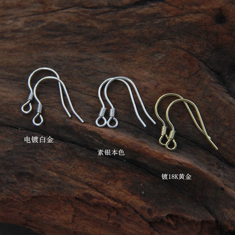 耳钩纯银精品耳勾庆和银饰批发价