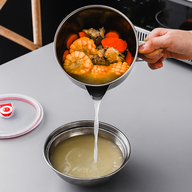 304不锈钢滤渣隔油杯油汤分离器