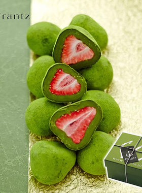 日本神户Frantz草莓夹心巧克力抹茶松露冻干进口零食季节限定礼盒