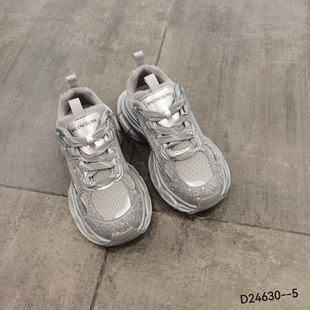 都市星期天专柜正品新款烫钻老爹鞋厚底闪耀运动休闲鞋轻便女鞋