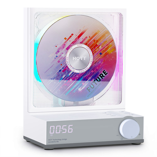 HOTT留光时尚摆件礼品套装CD机复古CD播放机蓝牙音响光碟专辑音乐