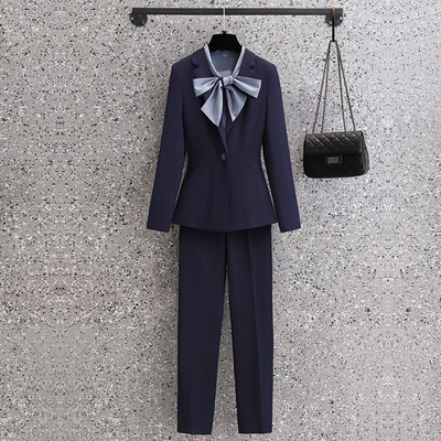 西装套装女时尚气质女神范高端物业酒店前台工作服职业西服正装