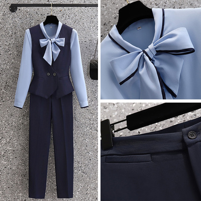 美容院美容师养生馆足浴足疗技师服务员餐饮高端酒店前台女工作服