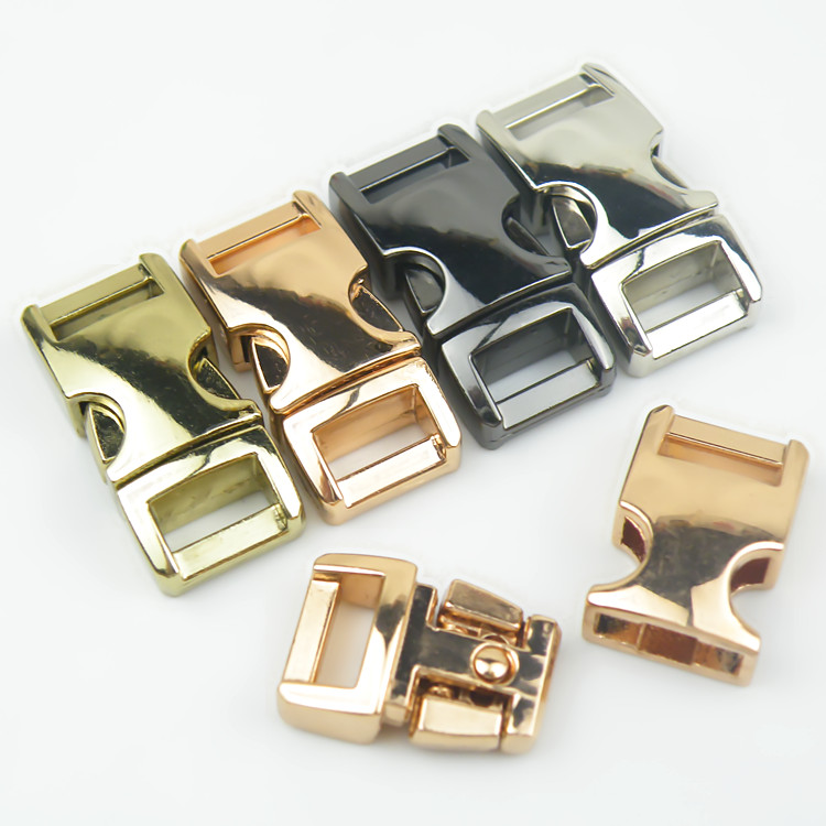 高档金属插扣合金安全扣调节纽扣伞绳手链宠物扣消防安全卡扣对扣