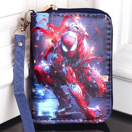 卡通动漫男童女童钱夹