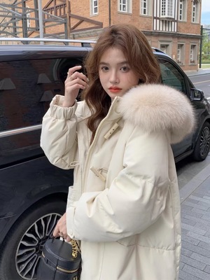 羽绒服女冬季2025年新款中长款超好看时尚洋气加厚高级感过膝长款