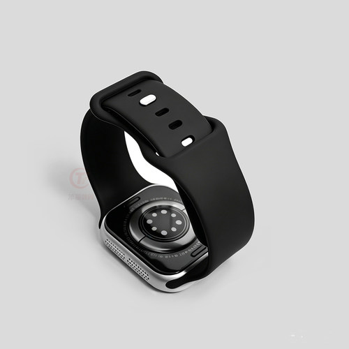 适用苹果iwatch10手表表带applewatch9蝴蝶硅胶S8高颜值7创意腕带