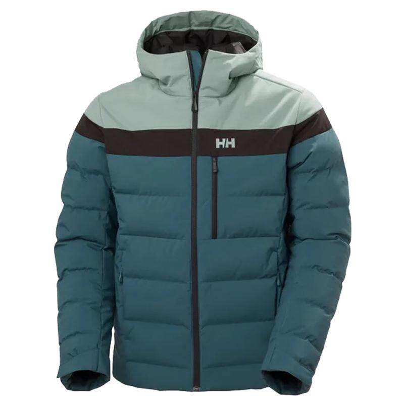 代购Helly Hansen海丽汉森男士羽绒服保暖防风轻盈连帽拼色绗缝羽