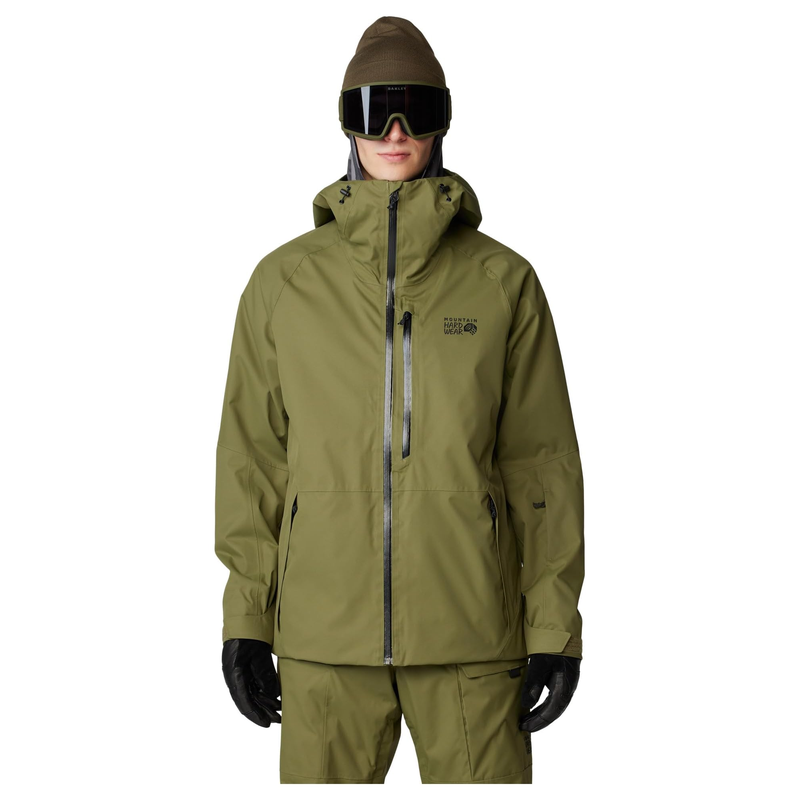 Mountain hardwear山浩冲锋衣男透气保暖防风耐磨防水2层立领