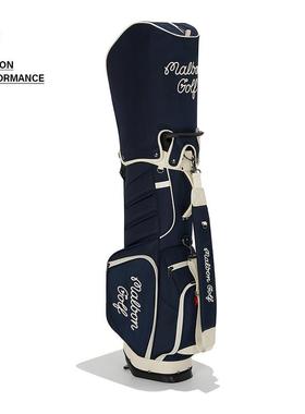 代购MALBON GOLF男女高尔夫球包可站立结构多口袋收纳肩带调节