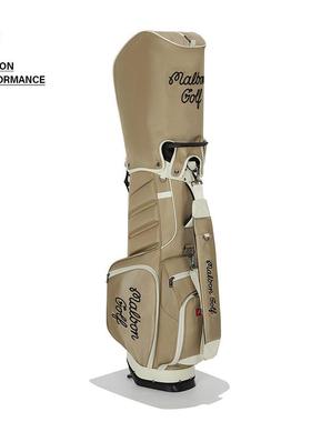 代购MALBON GOLF男女高尔夫球包多口袋收纳可站立结构肩带调节