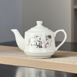 陶瓷茶壶泡茶家用中式复古怀旧过滤陶瓷茶壶冷水壶耐高温防爆